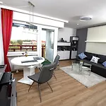 شقة Terrassenhaus Duhnen Whg 90 Mit Seeblick, 150m Zum كوكسهافن